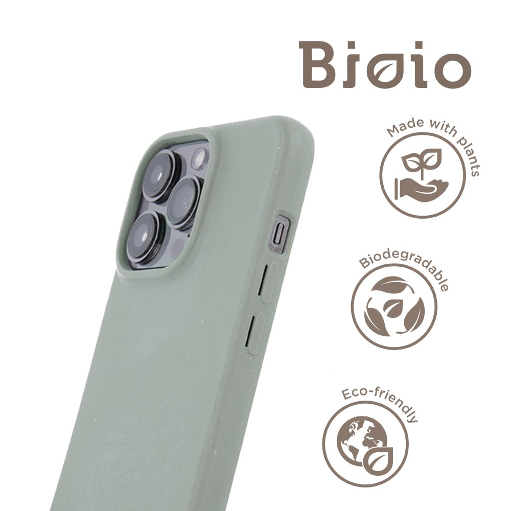 Bioio Ympäristöystävällinen Takakuori iPhone 14 - Vihreä