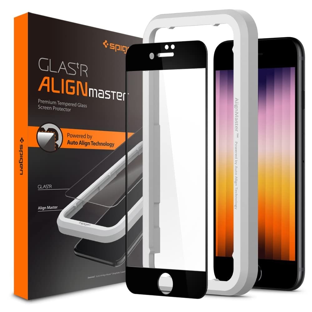 Spigen GLAS.tR AlignMaster FC iPhone SE 2022/2020