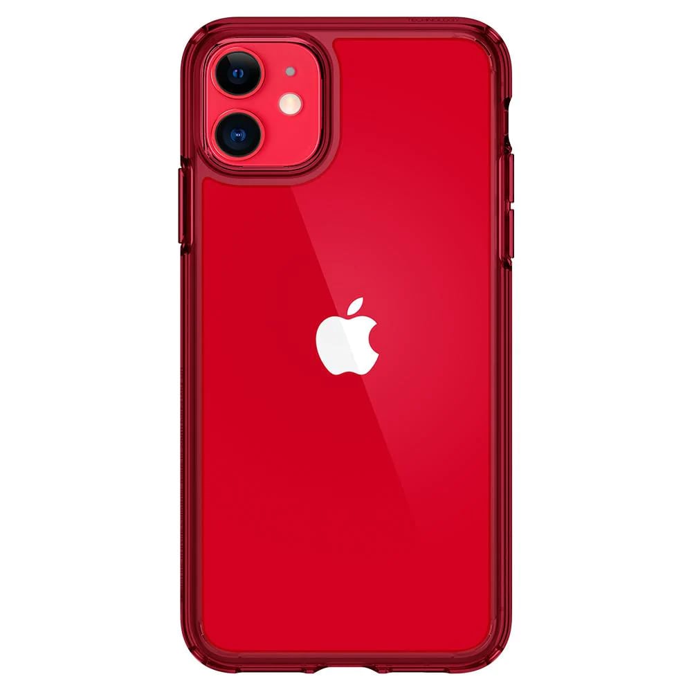 Spigen Ultra Hybrid Case iPhone 11 - Punainen