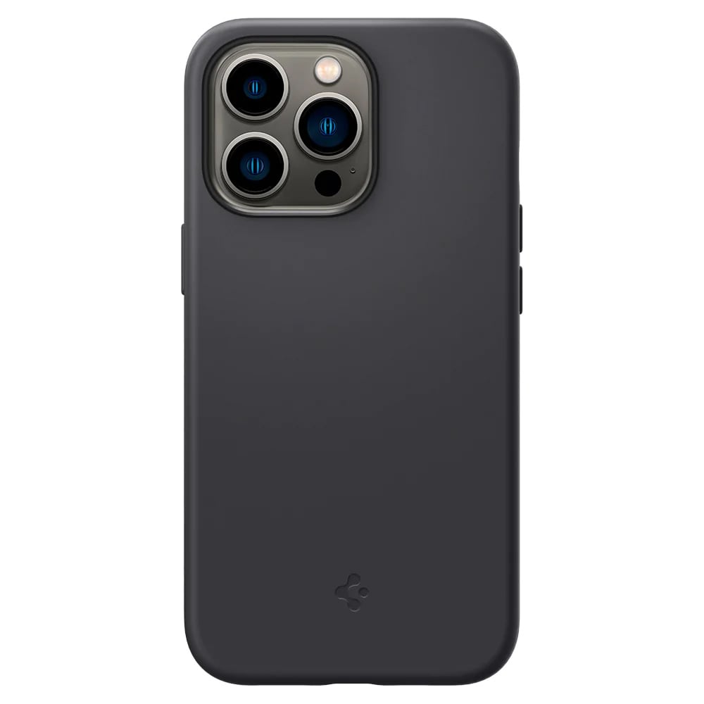 Spigen Silicone Fit Case iPhone 13 Pro - Musta