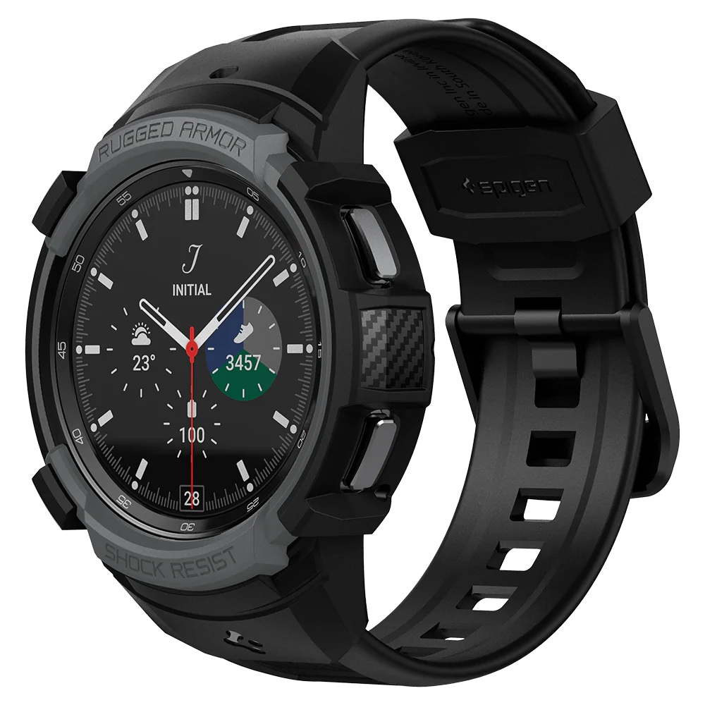 Spigen Rugged Armor Pro ranneke Samsung Galaxy Watch