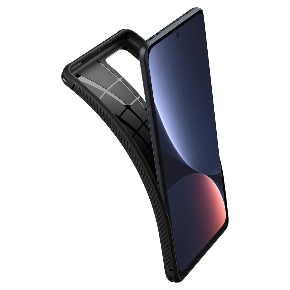 Spigen Rugged Armor Case Xiaomi 12 Pro - Musta