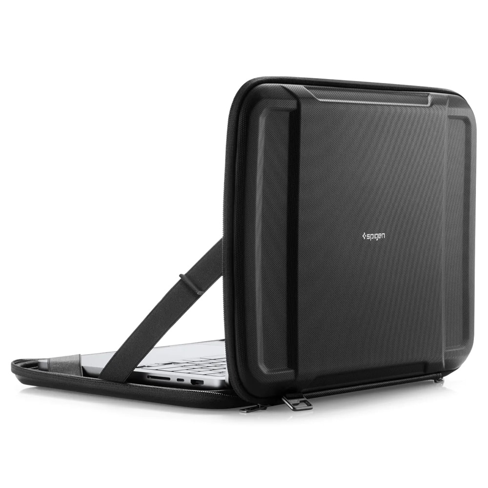 Spigen Rugged Armor Pro Pouch MacBook Pro 14 2021 - Musta