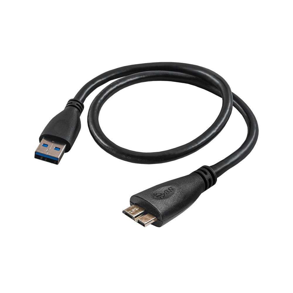 Akyga Anslutningskabel USB-A 3.0 - Micro-USB (Typ-B) 0,5m - Svart