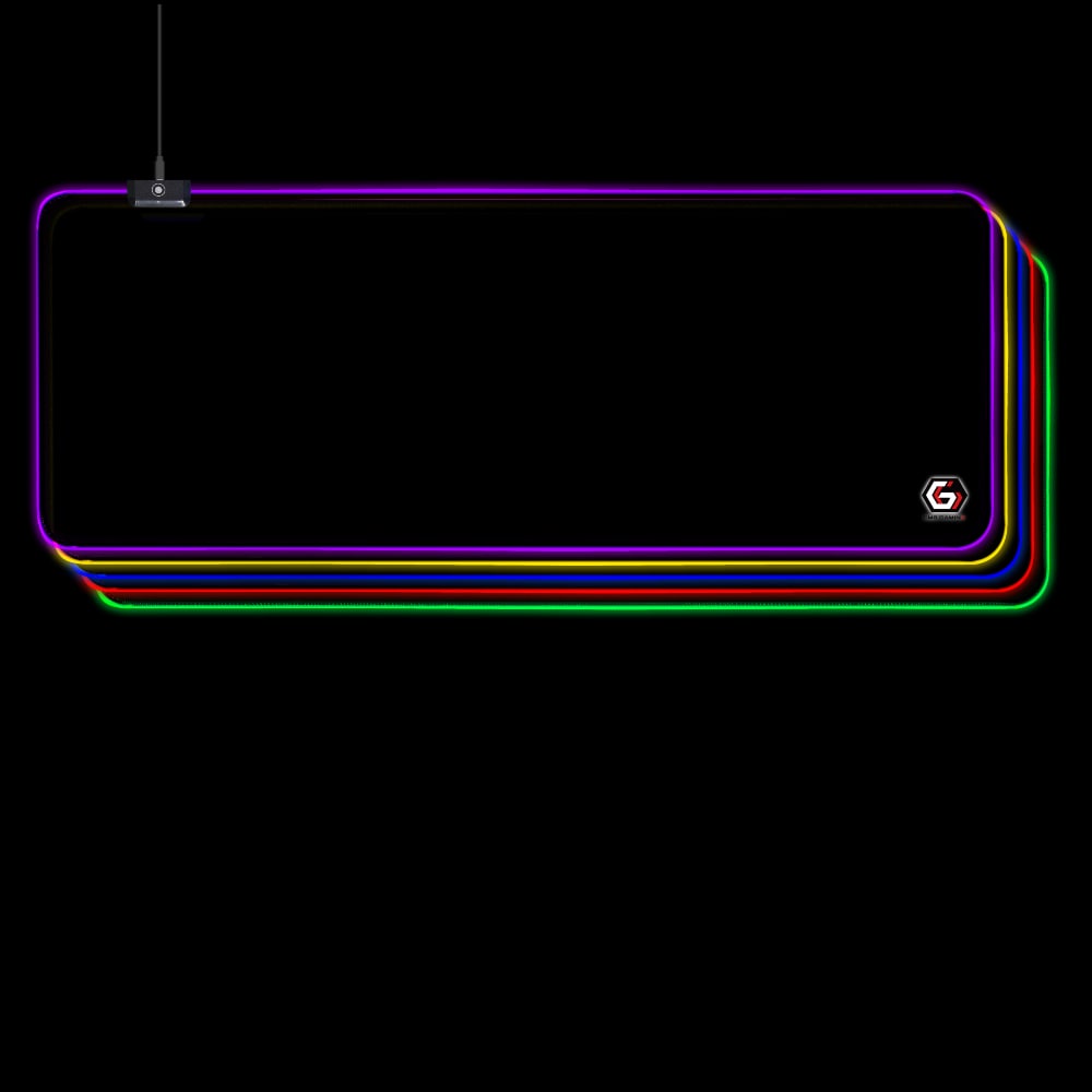 Gembird Gamingmusmatta med RGB-belysning - Large