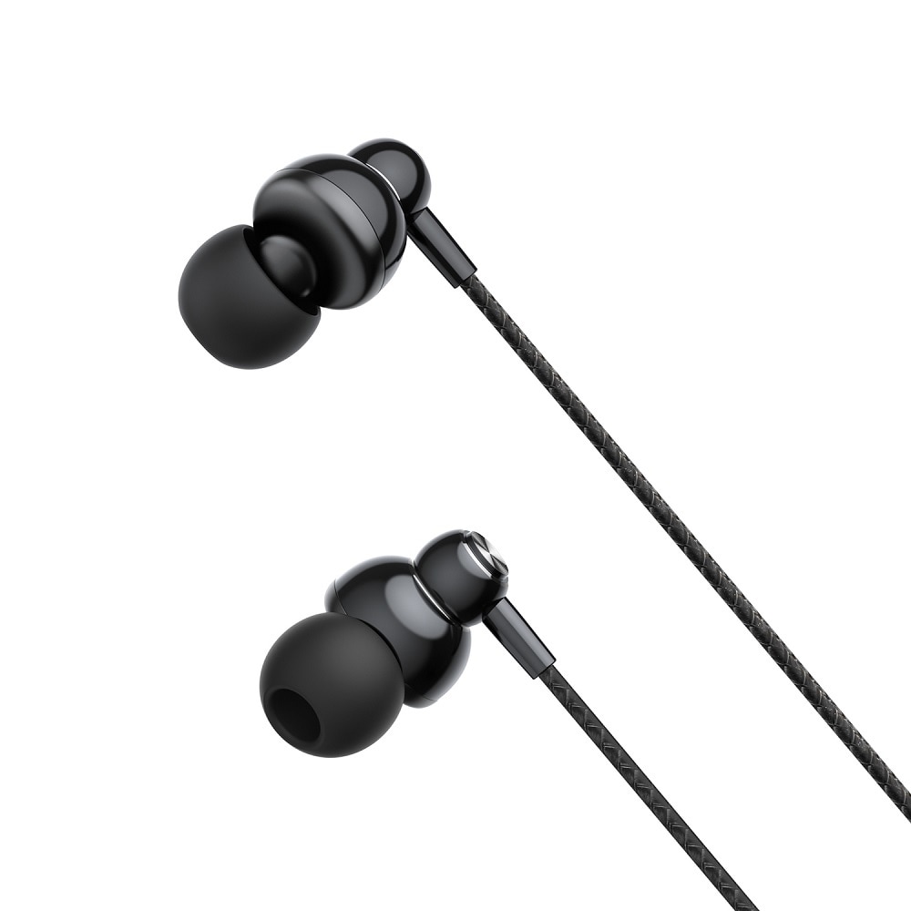 XO In-Ear Hörlurar med 3,5mm - Svart