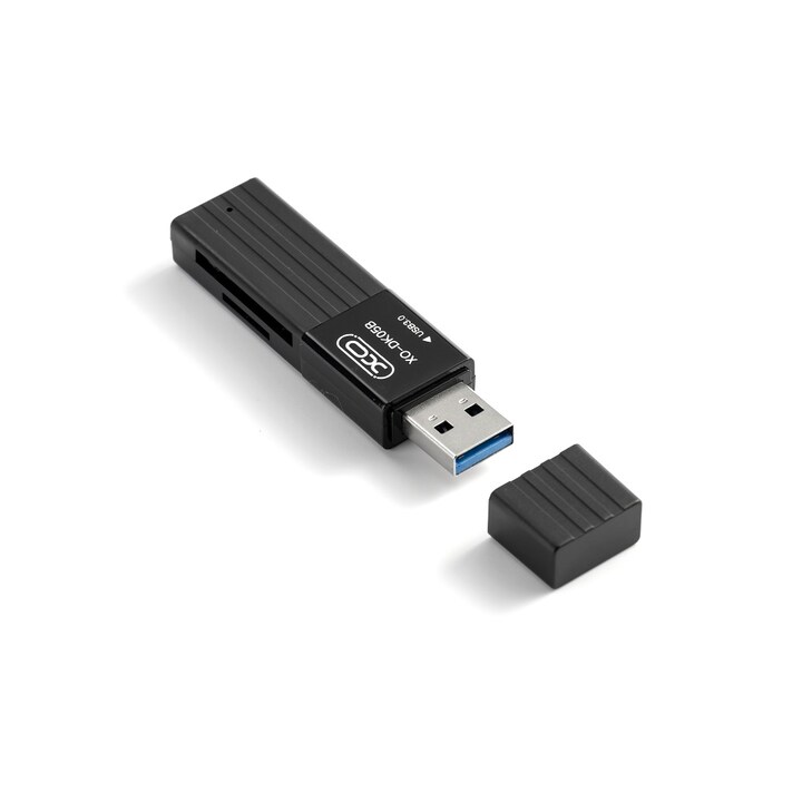 XO Muistikortinlukija 2-in-1 DK05B USB 3.0