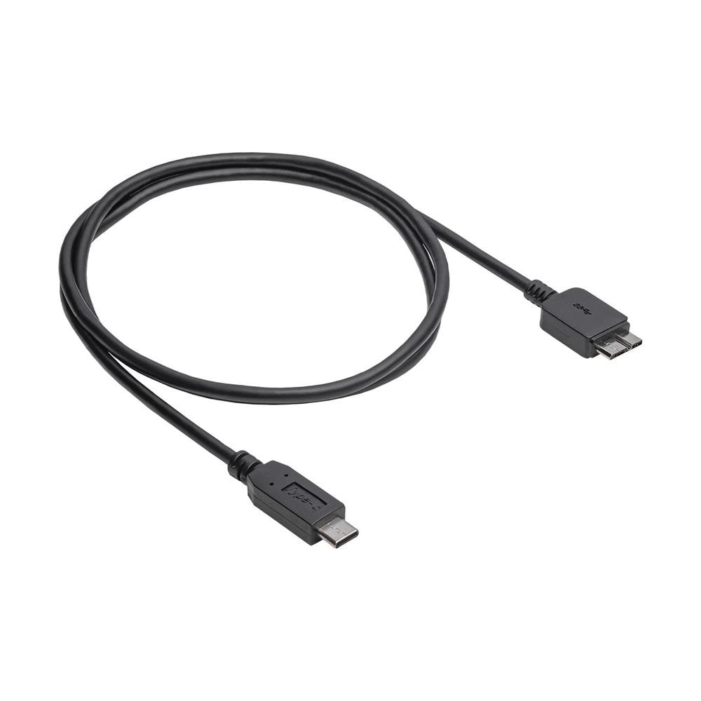 Akyga USB-Kabel microUSB B till USB-C 1m