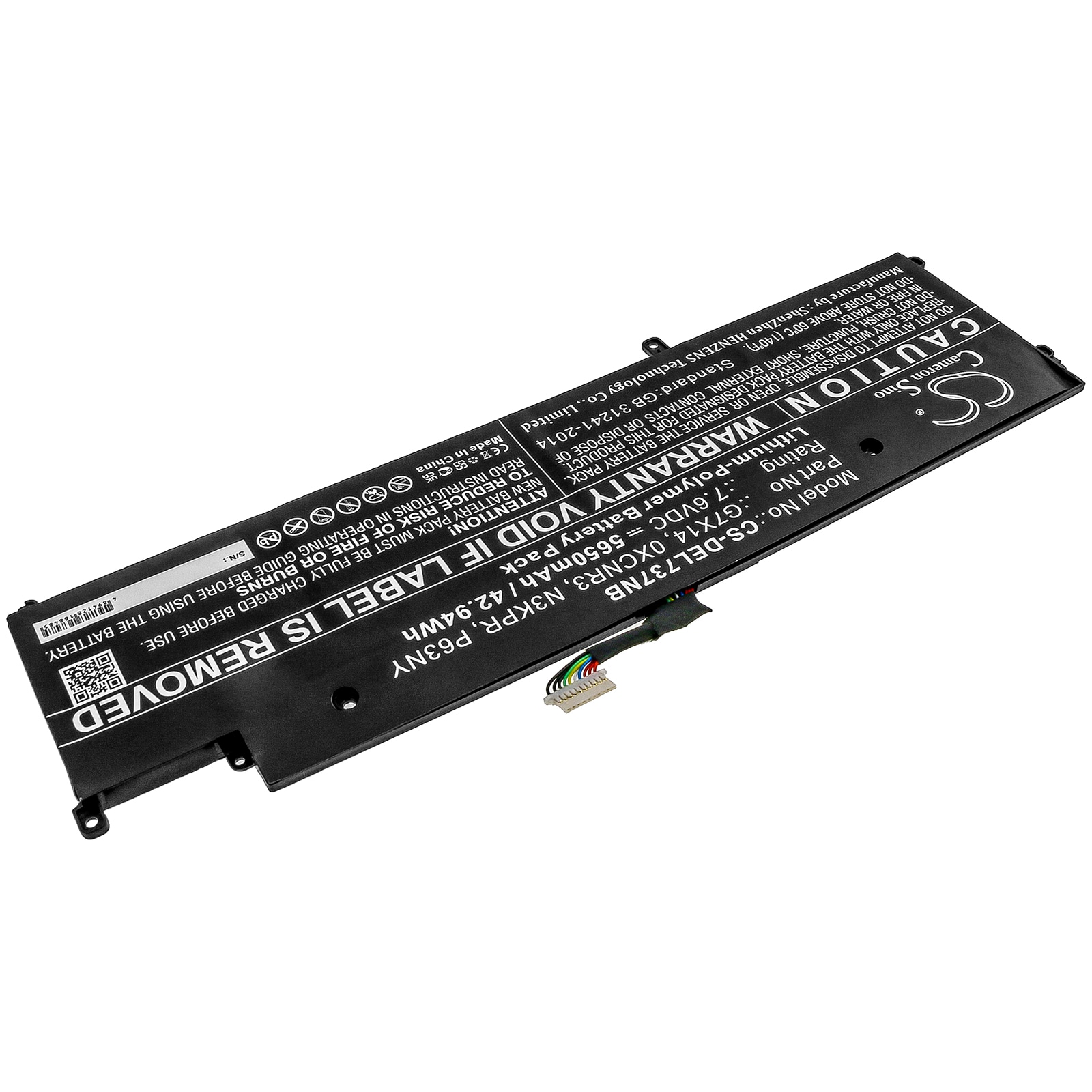 Akku Kannettava tietokone, Kannettava tietokone DELL Latitude E7370:lle, Kannettava tietokone DELL Latitude E7370:lle