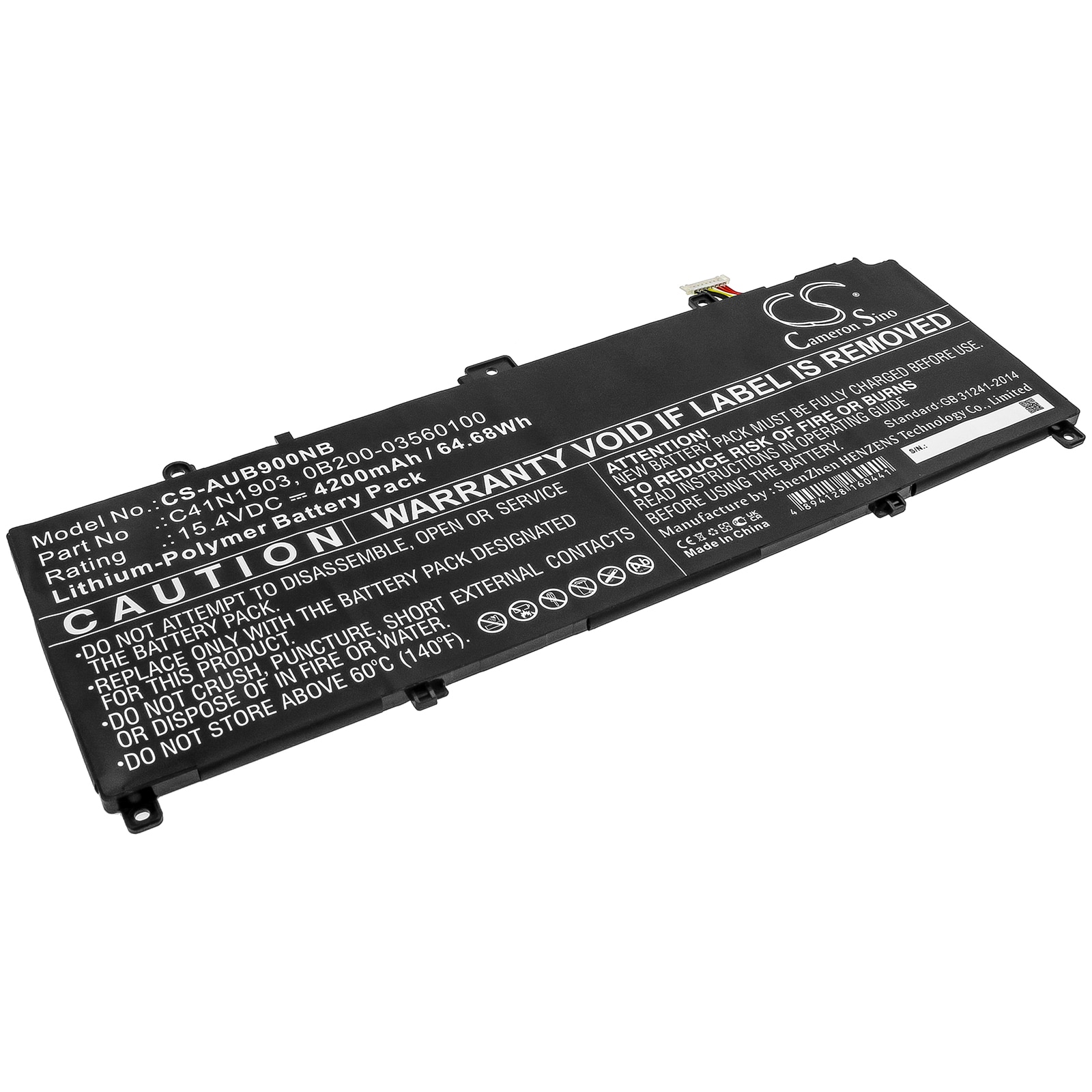 Battery for kannettava tietokone, Kannettava tietokone for Asus ExpertBook B9450 and others.