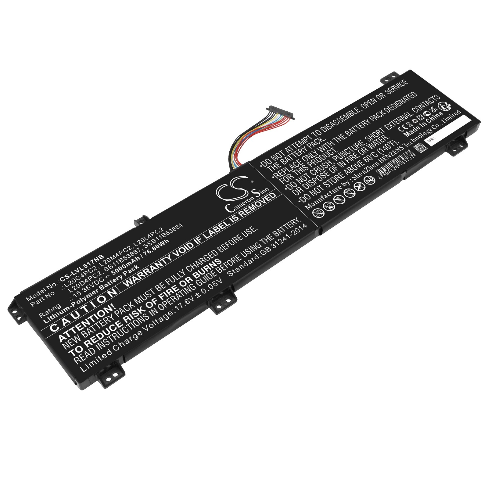 Akku Kannettava tietokoneelle, Kannettava tietokone Lenovo ja muille.