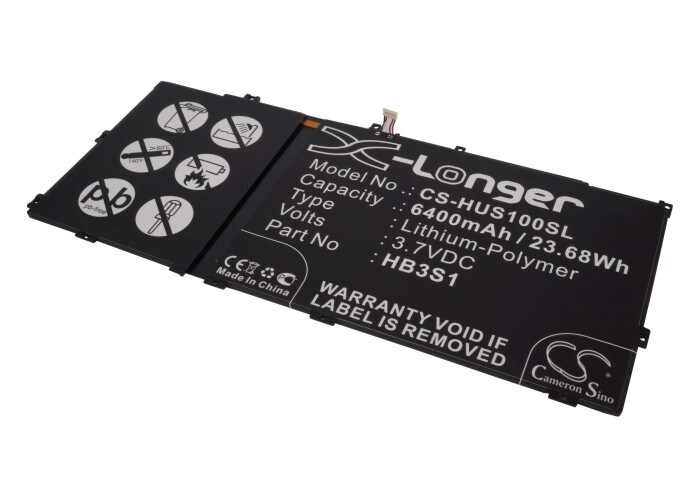 Akku Kannettava tietokone, Kannettava tietokone Huawei MediaaPad 10FHD ja muille.