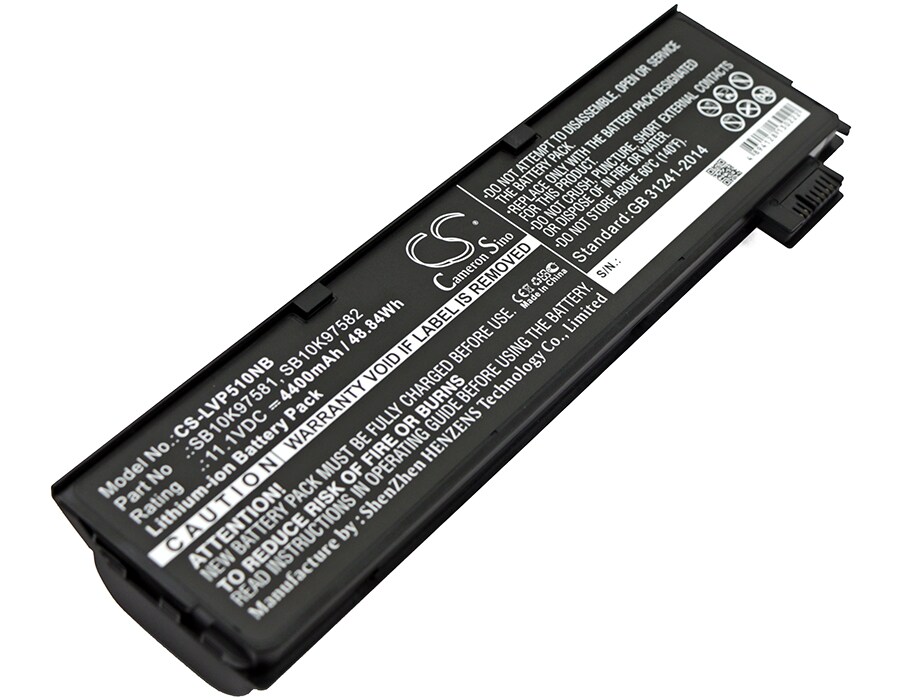 Akku kannettavalle tietokoneelle, sopii mm. Lenovo ThinkPad P51S:lle, ThinkPad T470:lle jne. / Kannettavan tietokoneen akku
