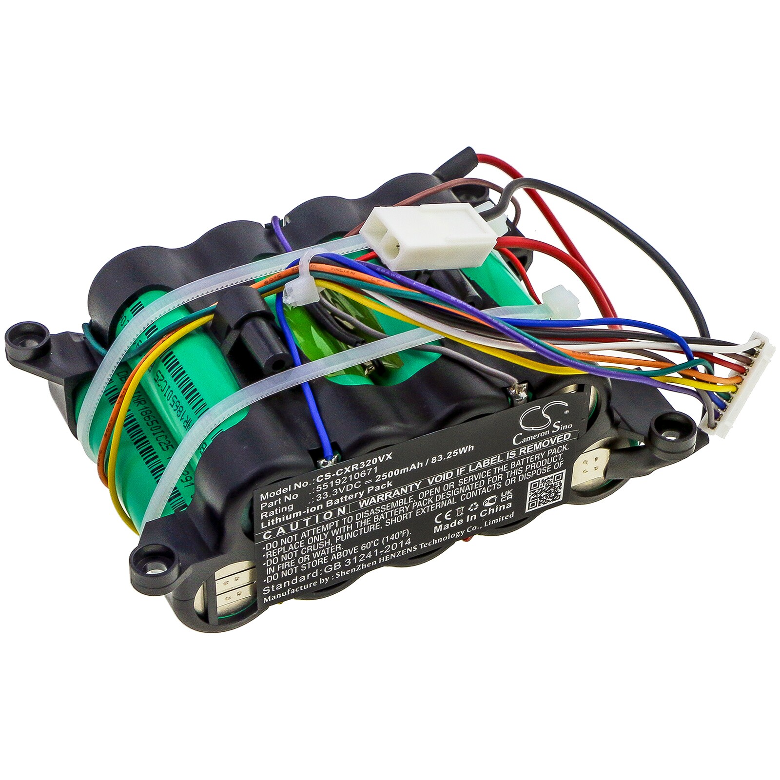 Akku Tyhjiö varten DeLonghi Colombina XLR32, Colombina XLR32LMD.W ja muut.