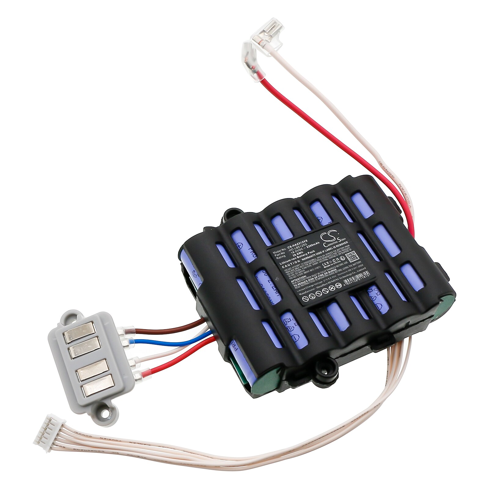 Akku Tyhjiö Whirlpool W6, WVC-LI380Y varten