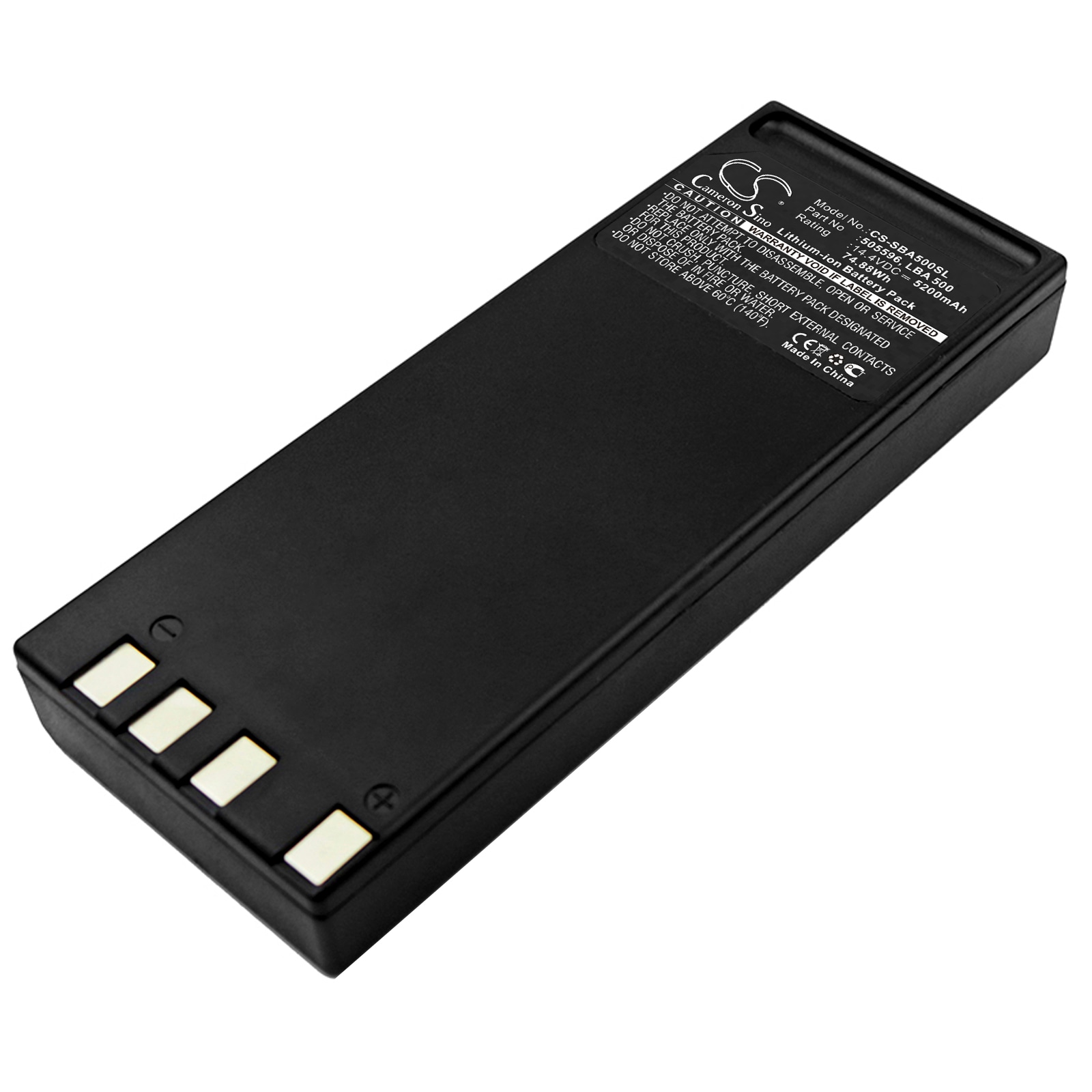 Akku Langattomat kuulokkeet Sennheiser LSP 500 Pro -laitteelle