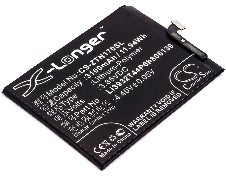 Akku älypuhelin, Matkapuhelin ZTE Nubia Z17, Nubia Z17 Dual SIM ja muut.