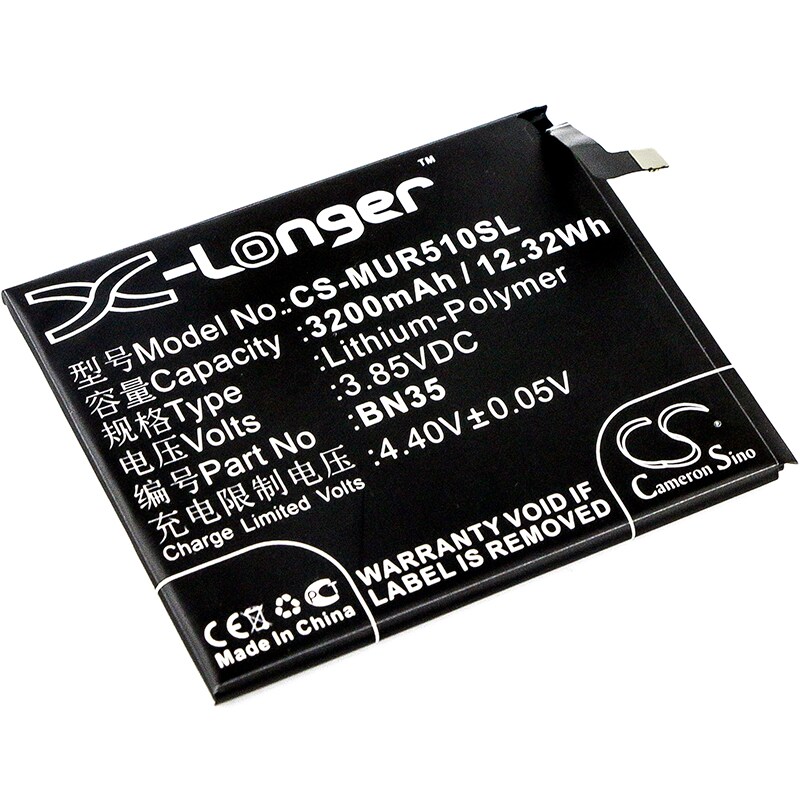 Akku älypuhelin, Matkapuhelin Xiaomi Redmi 5:lle