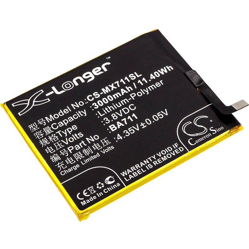 Akku älypuhelin, Matkapuhelin Meizu M6, M6 Dual SIM, M6 Dual SIM TD-LTE ja muut.