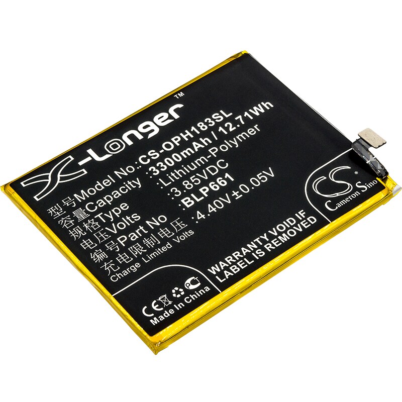 Akku älypuhelin, Matkapuhelin OPPO A3, A3 Dual SIM, A3 Dual SIM TD-LTE ja muut.