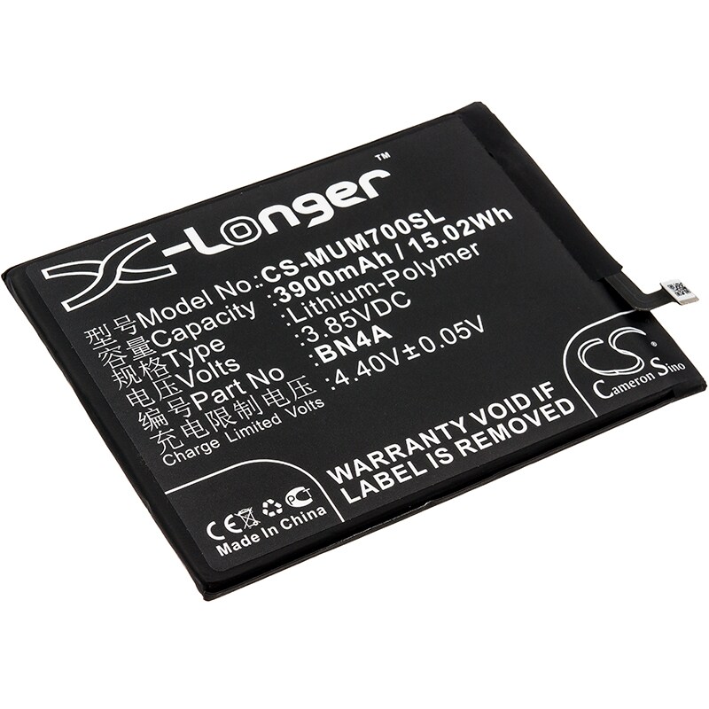 Akku älypuhelin, Matkapuhelin Xiaomi Redmi Note 7, M1901F7G, M1901F7H ja muut.