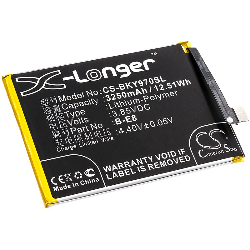 Akku älypuhelin, Matkapuhelin VIVO Y97, V1813, V1813T jne. varten.