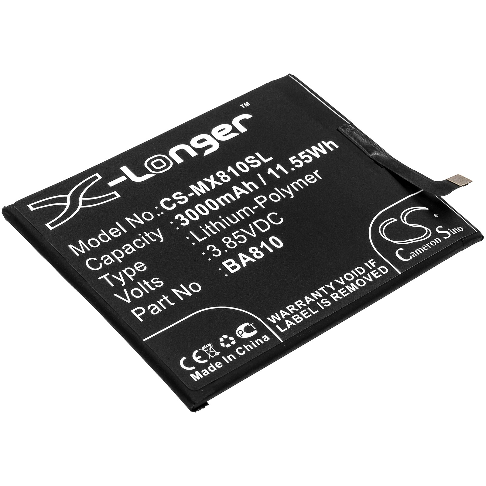 Akku älypuhelin, Matkapuhelin for Meizu M8C, M810H