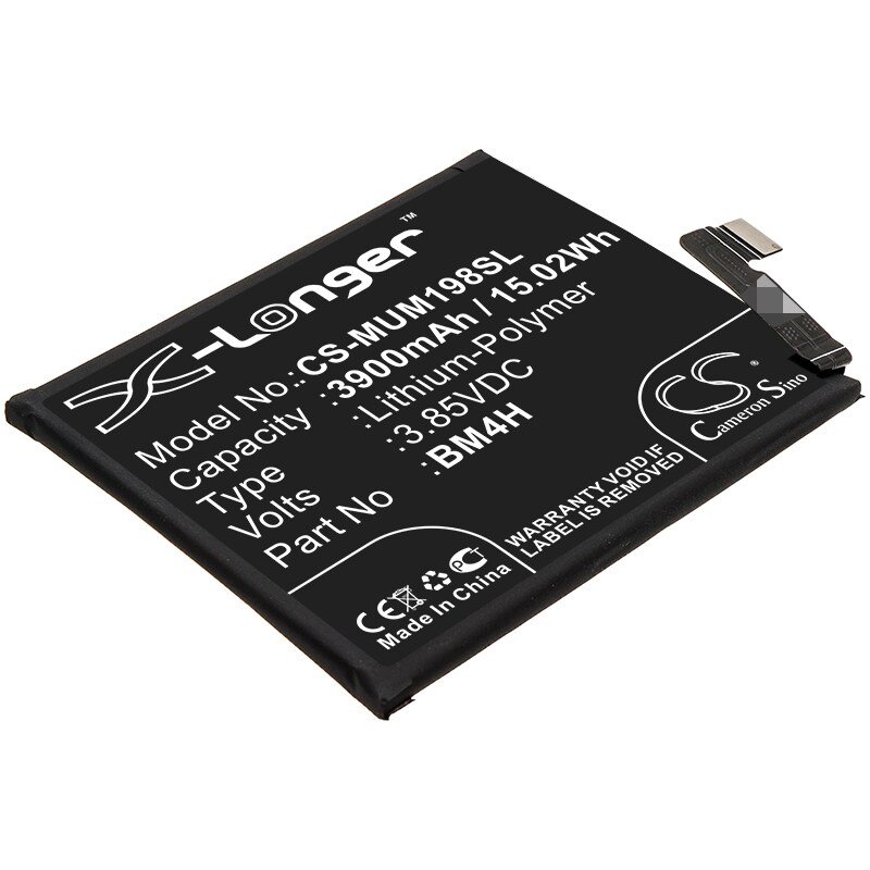 Akku älypuhelin, Matkapuhelin varten Xiaomi 9 Pro 5G, M1908F1XE