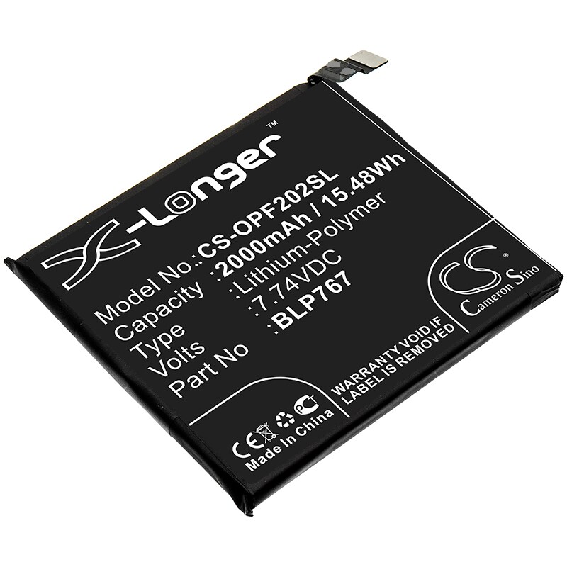 Akku älypuhelin, Matkapuhelin OPPO Find X2 Pro, Find X2 Pro 5G, CPH2025 ja muut.