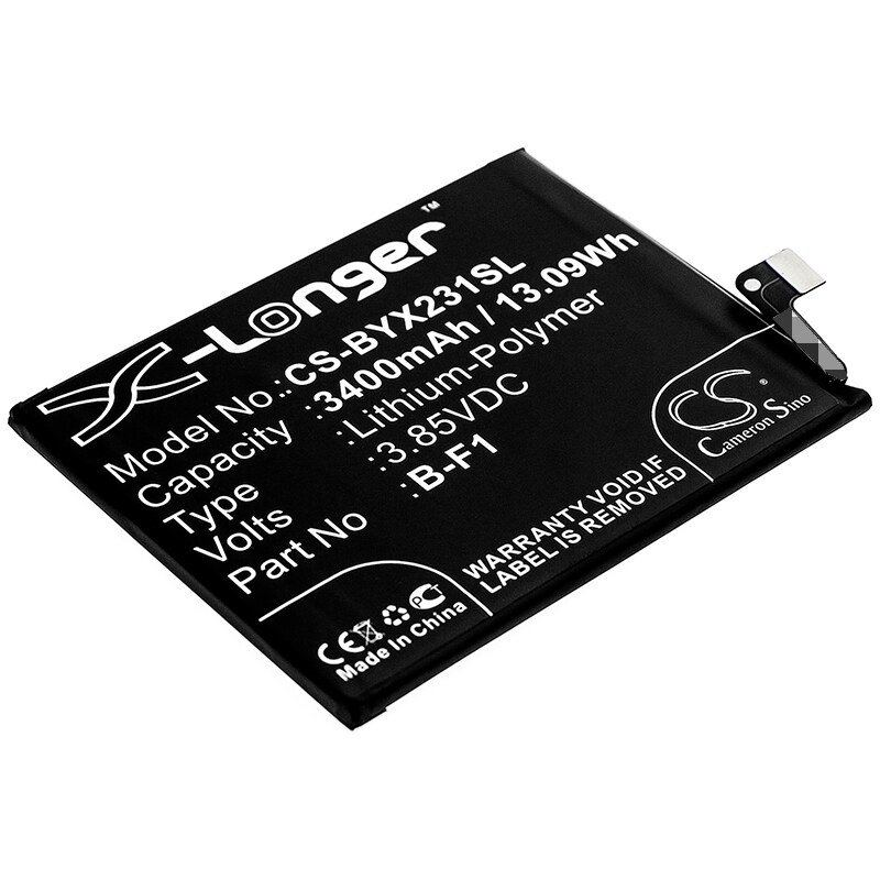 Akku älypuhelin, Matkapuhelin VIVO X23 Symphony, X23 Symphony Edition jne. varten.