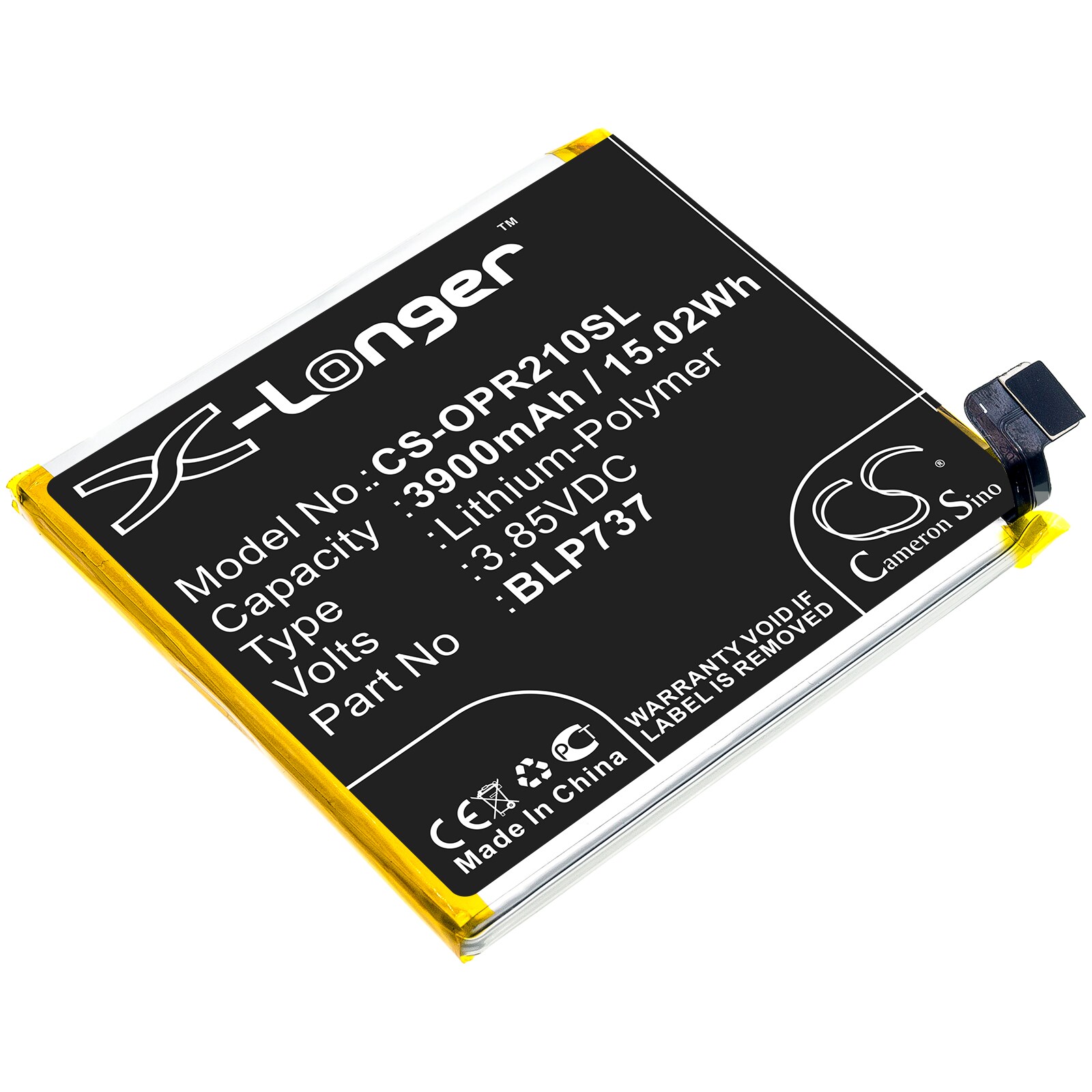 Akku älypuhelin, Matkapuhelin OPPO Reno2 Z, PCKM80, CPH1945 ja muut.