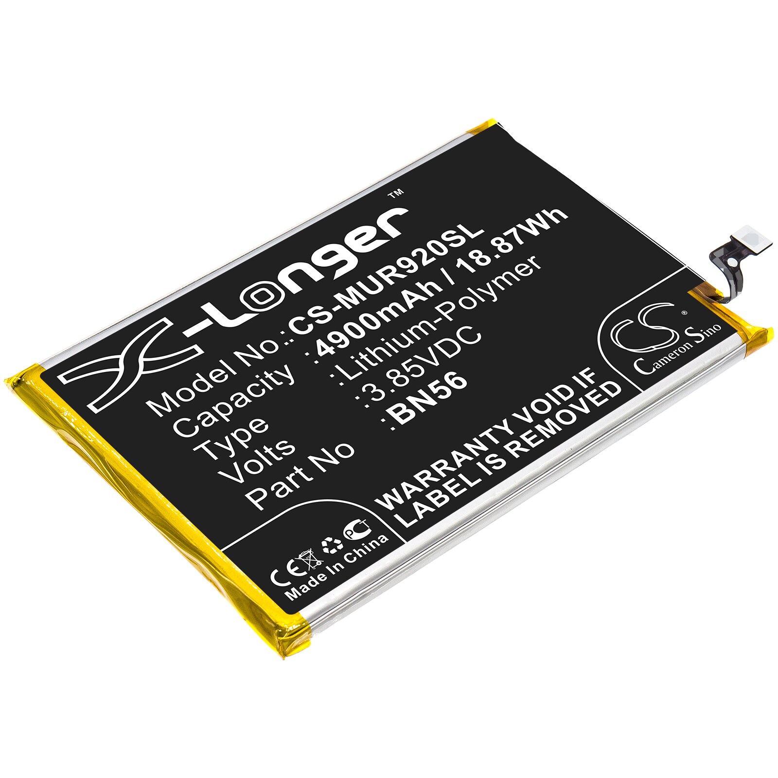 Akku älypuhelin, Matkapuhelin POCO M2 Pro -laitteelle