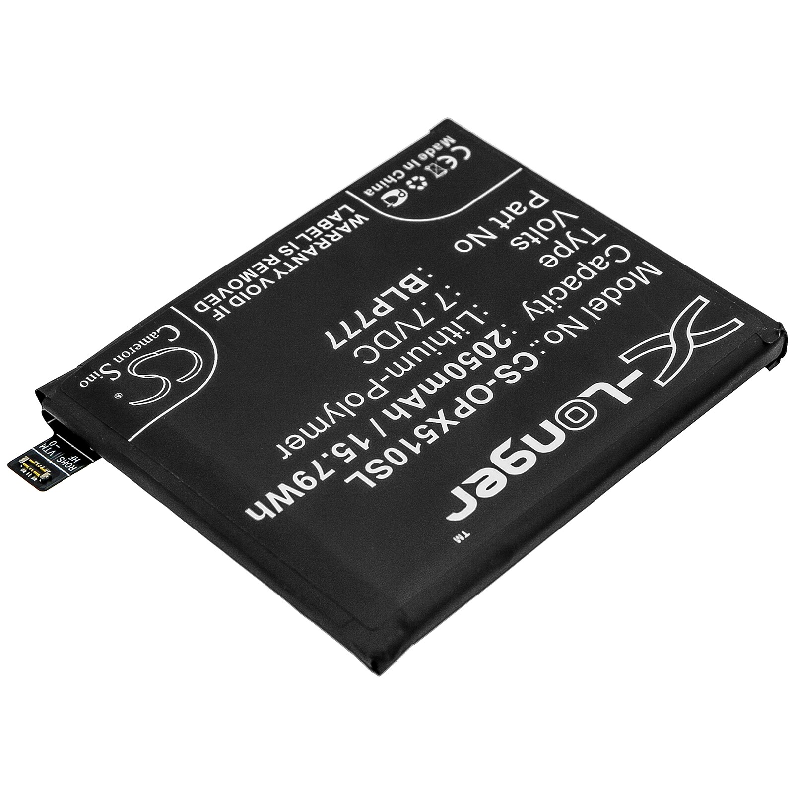 Akku älypuhelin, Matkapuhelin for OPPO Realme X50 Pro 5G, RMX2072