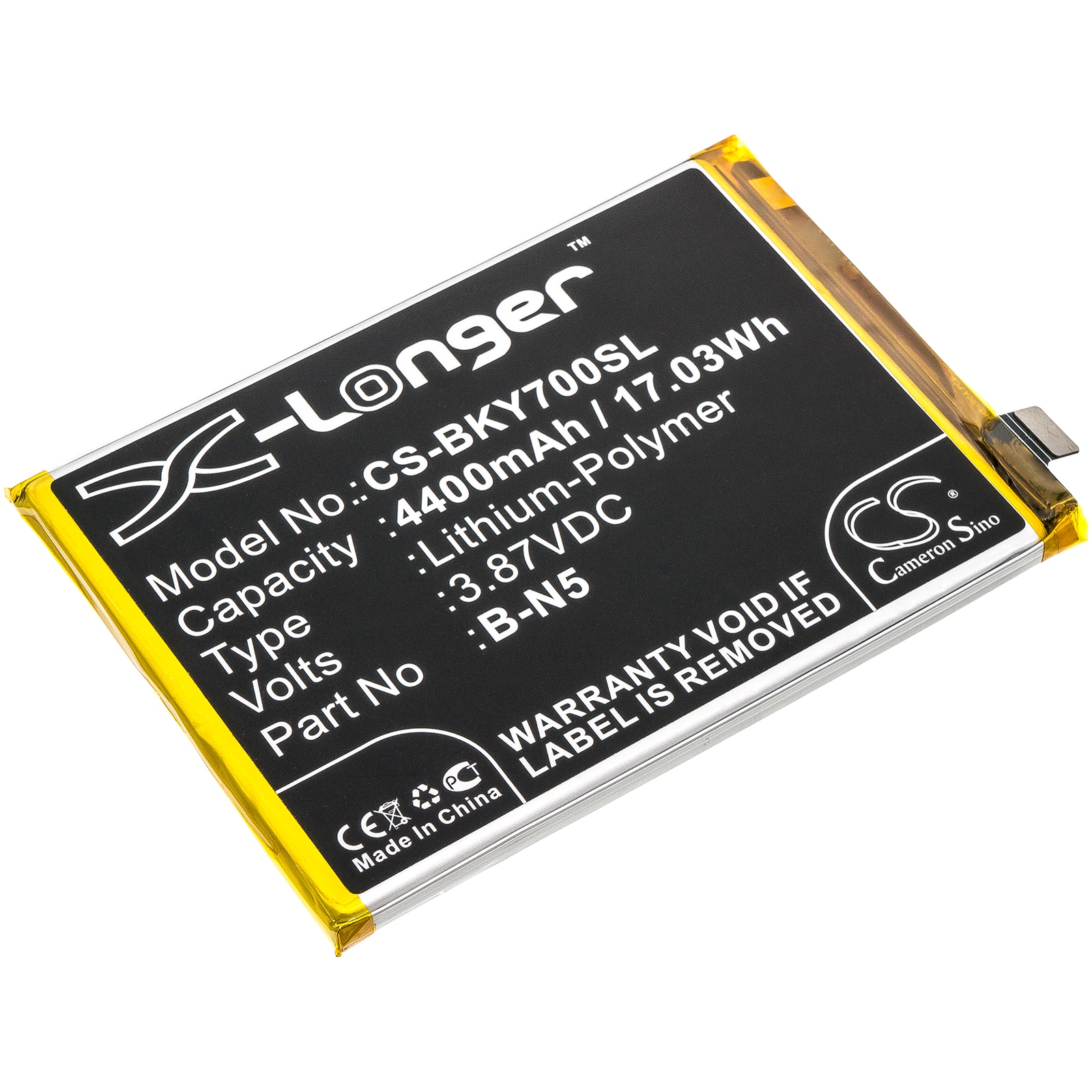 Akku älypuhelin, Matkapuhelin VIVO Y51S, Y70S, V2002A jne. varten.