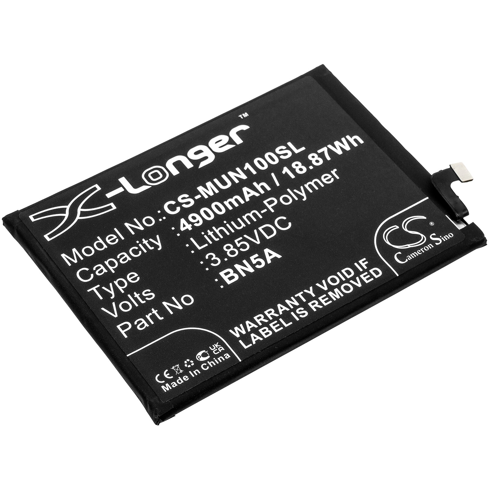 Akku älypuhelin, Matkapuhelin Poco M3 Pro 5G, M2103K19PI, M2103K19PG ja muille.