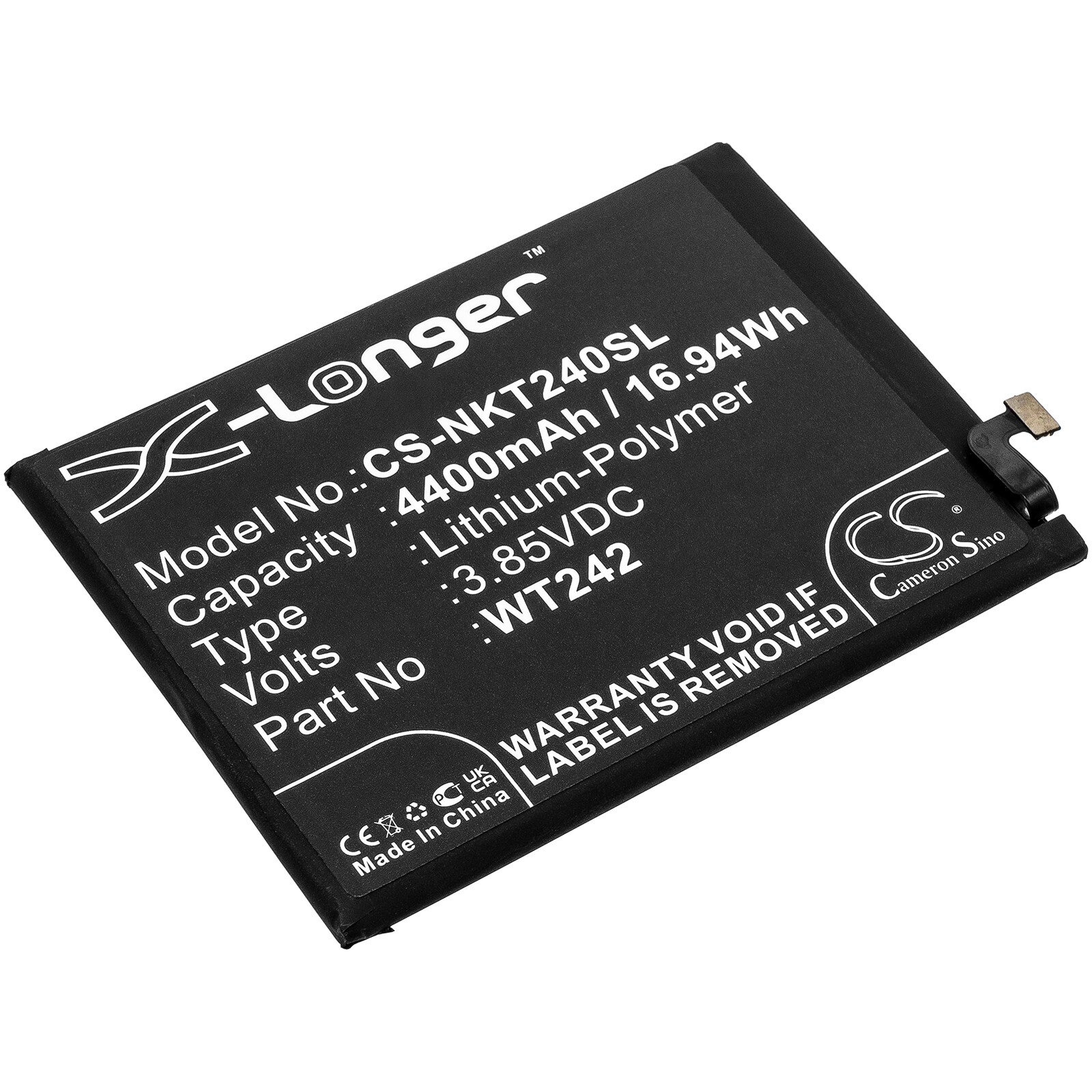 Akku älypuhelin, Matkapuhelin varten Nokia Nokia Nokia 2.4, TA-1277, TA-1275 jne.