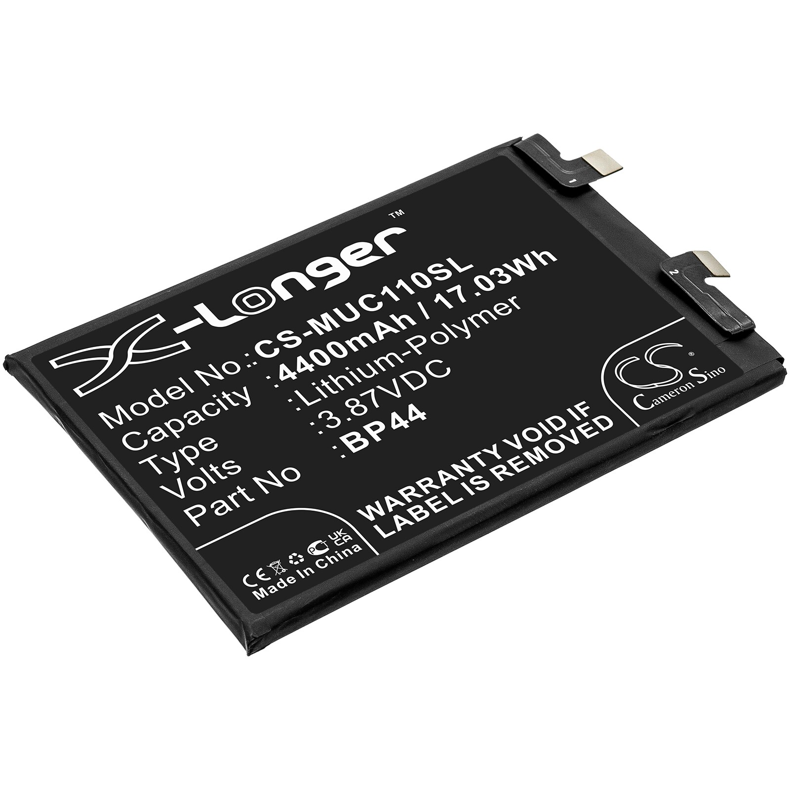 Akku älypuhelin, Matkapuhelin varten Xiaomi Civi 5G, CC11