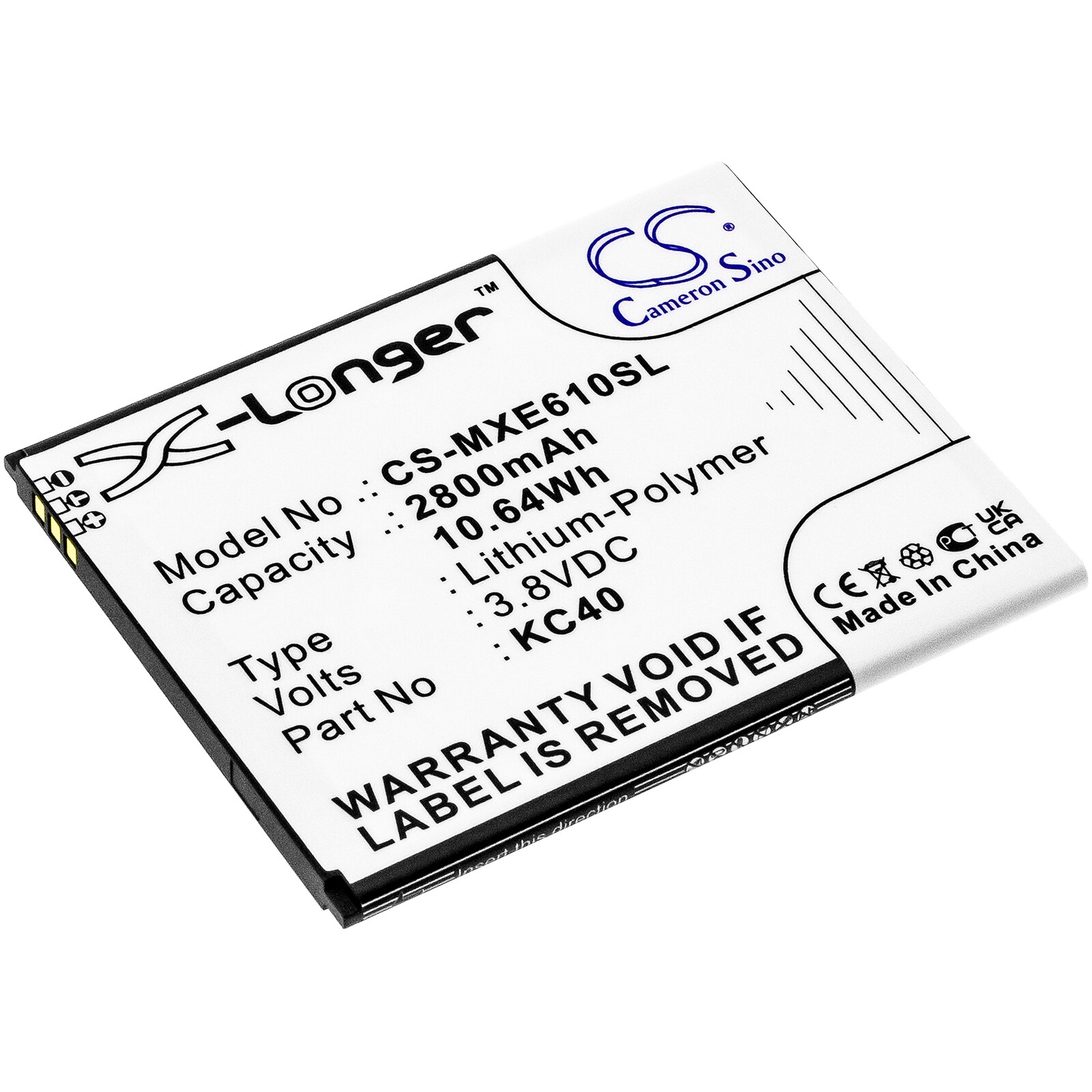 Akku älypuhelin, Matkapuhelin varten Lenovo K10 2019, K10 2019 Global, XT2025-3, XT2025-3