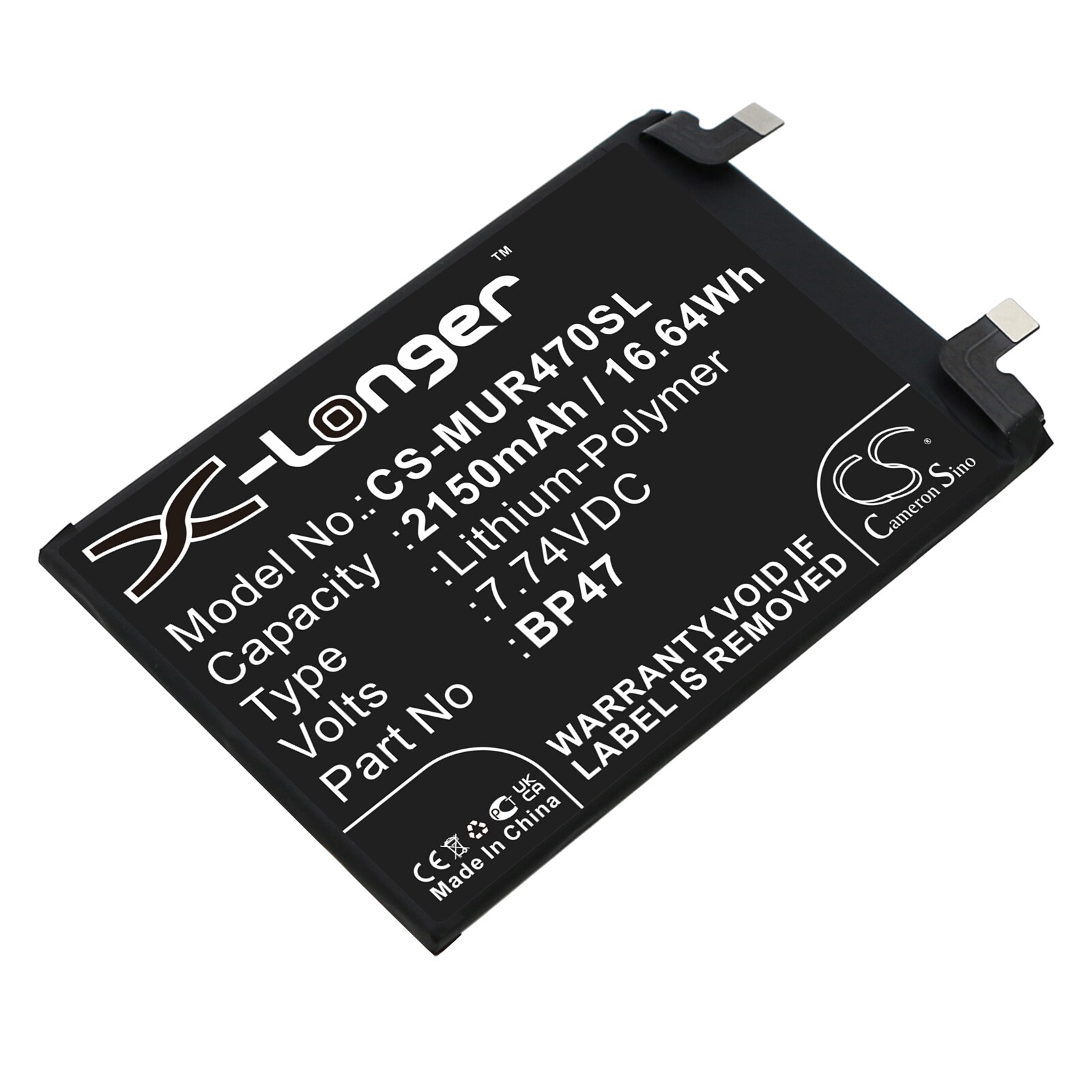 Akku älypuhelin, Matkapuhelin Xiaomi Redmi Note 11 Pro+, 21091116UC ja muut.