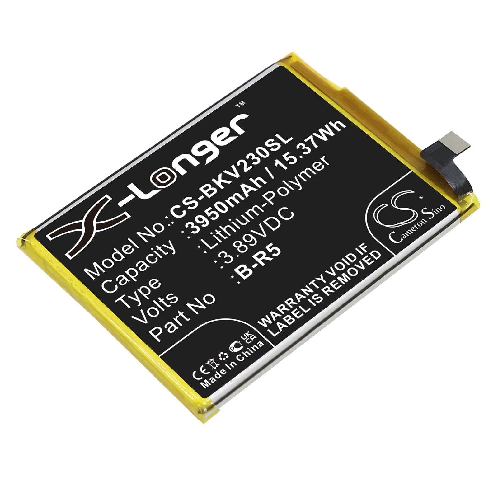 Akku älypuhelin, Matkapuhelin VIVO V23e, V2116, S10e jne. varten.