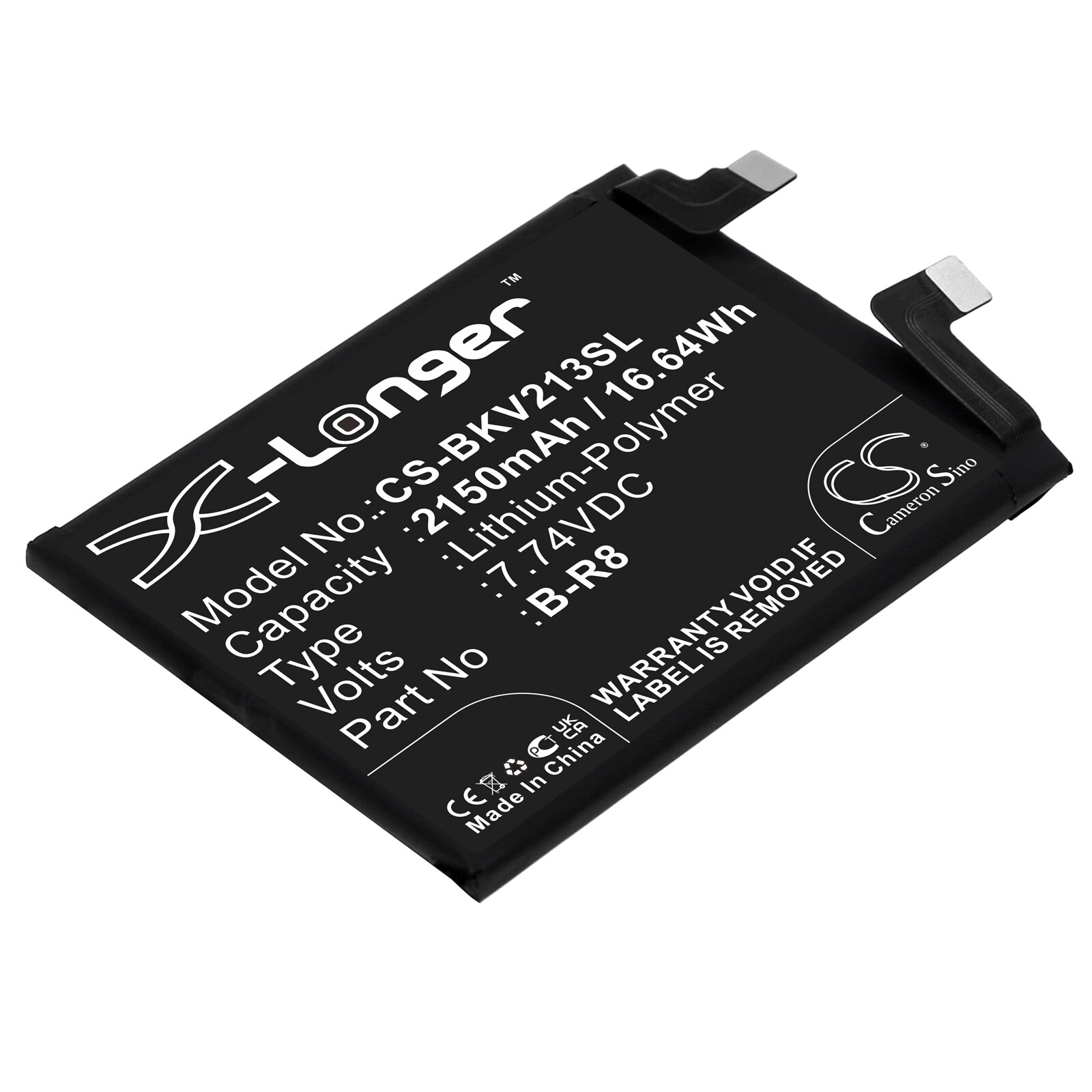 Akku älypuhelin, Matkapuhelin for VIVO IQOO 8, IQOO 8 5G, V2136A