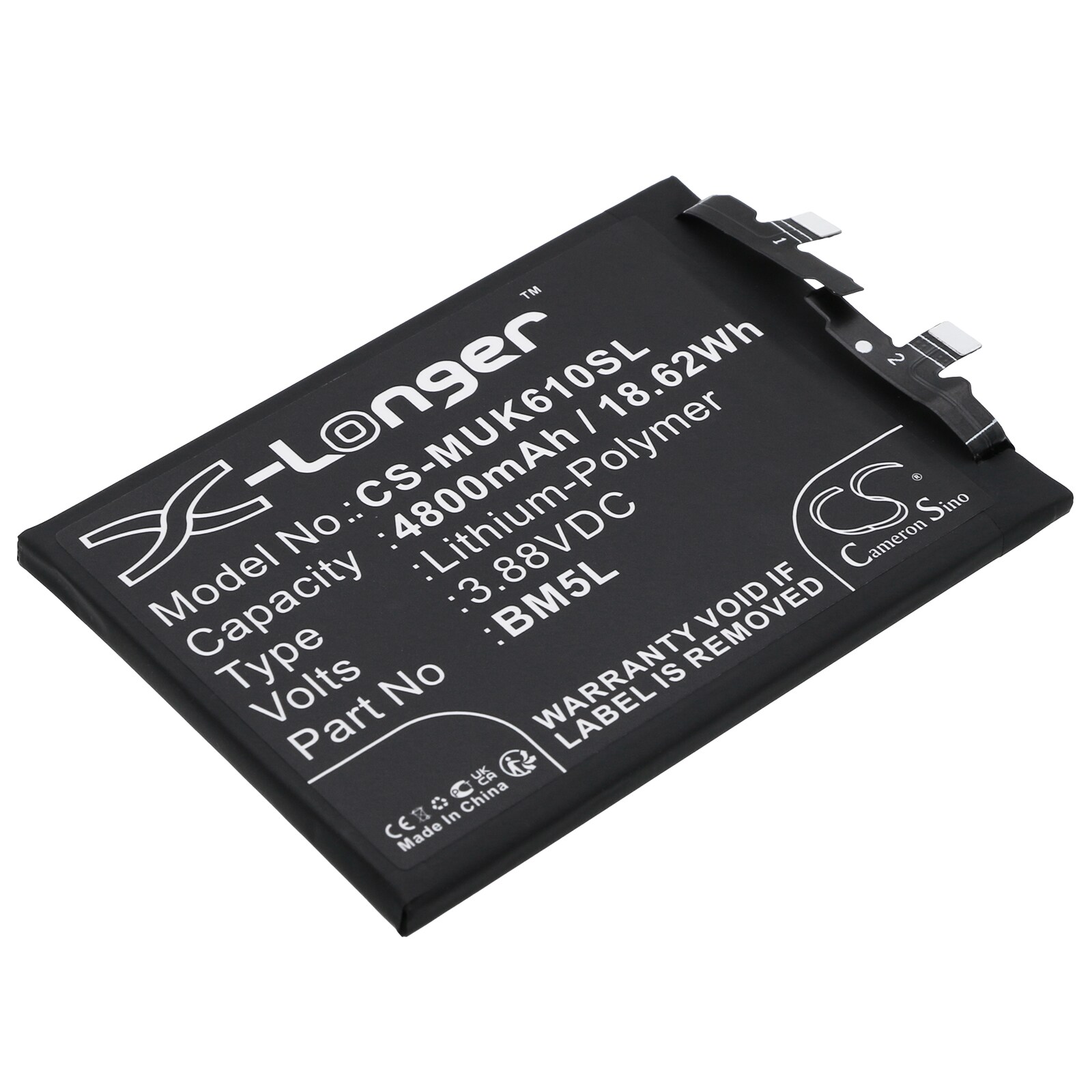 Akku älypuhelin, Matkapuhelin for Redmi K60 Pro, 22127RK46C, 22127RK46C