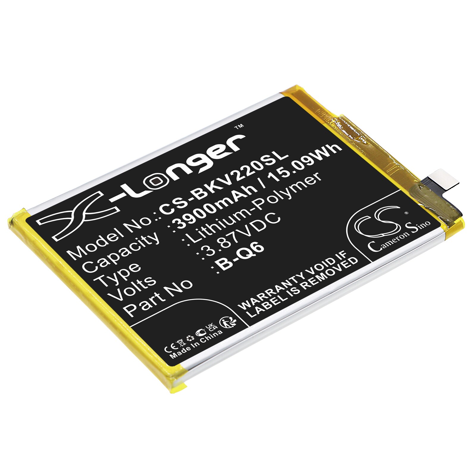 Akku älypuhelin, Matkapuhelin for VIVO V21e, V21e 5G, V2055