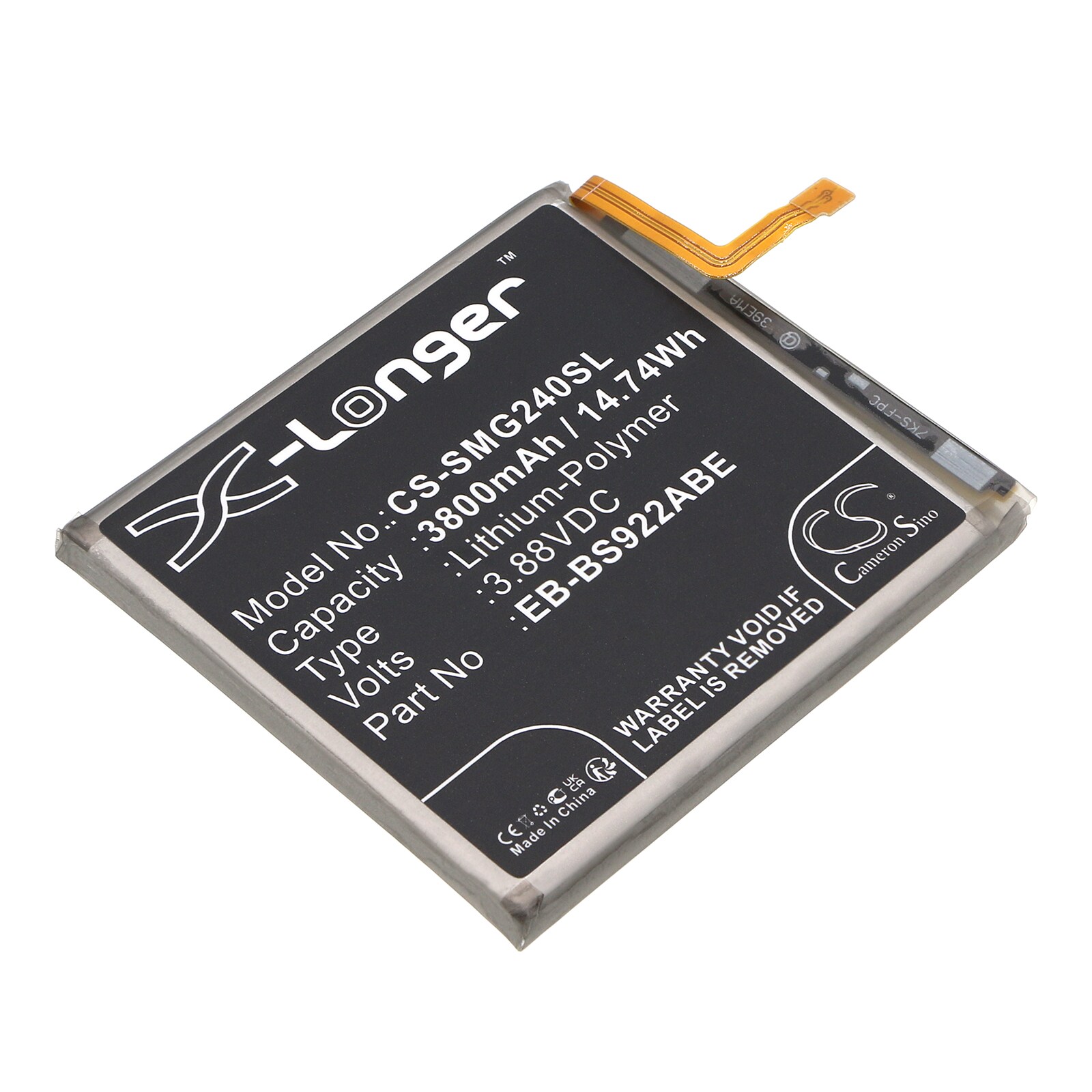 Akku älypuhelin, Matkapuhelin Samsung Galaxy S24, SM-S921Q, SM-S921J ja muille.