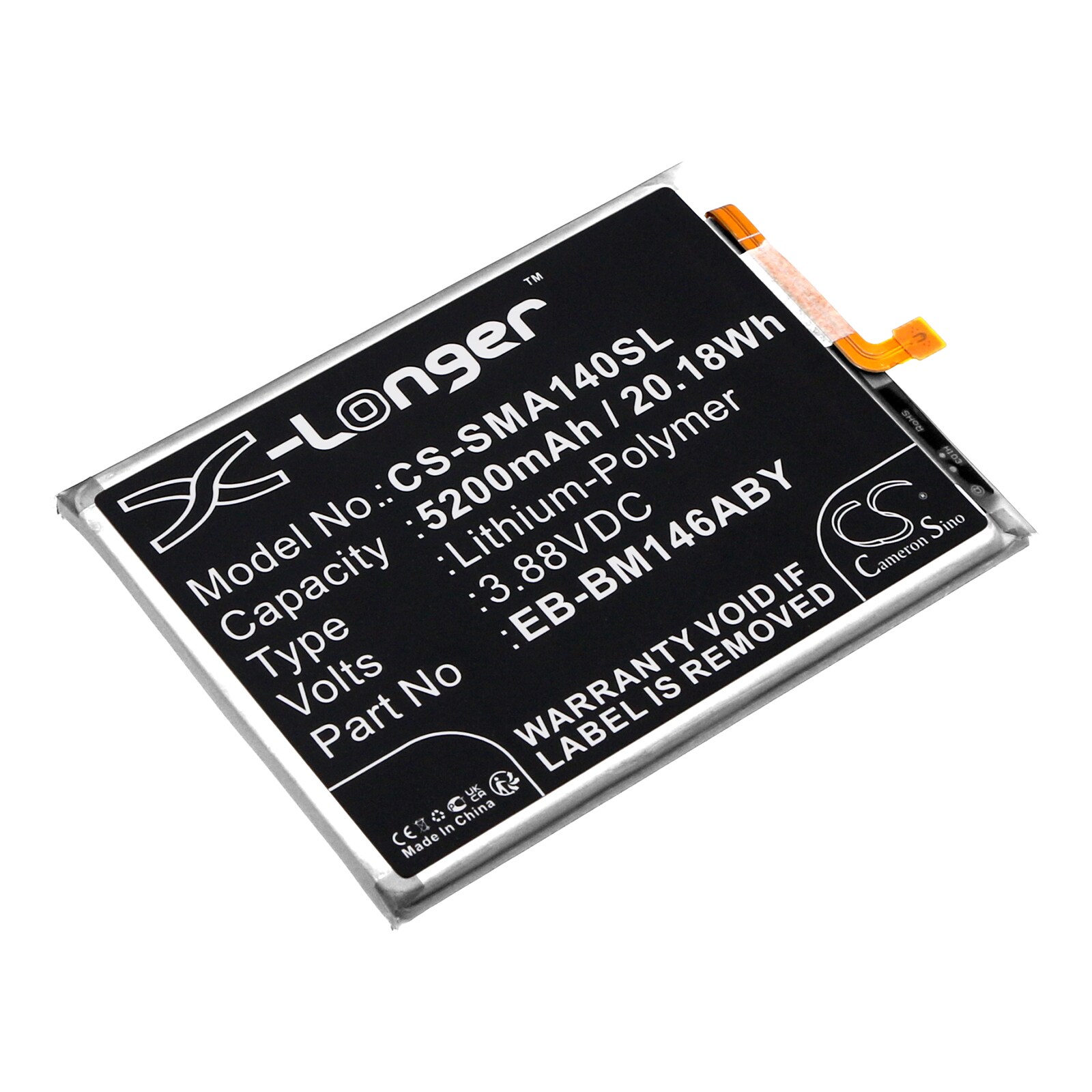 Akku älypuhelin, Matkapuhelin Samsung Galaxy M14, Galaxy M14 5G ja muut.