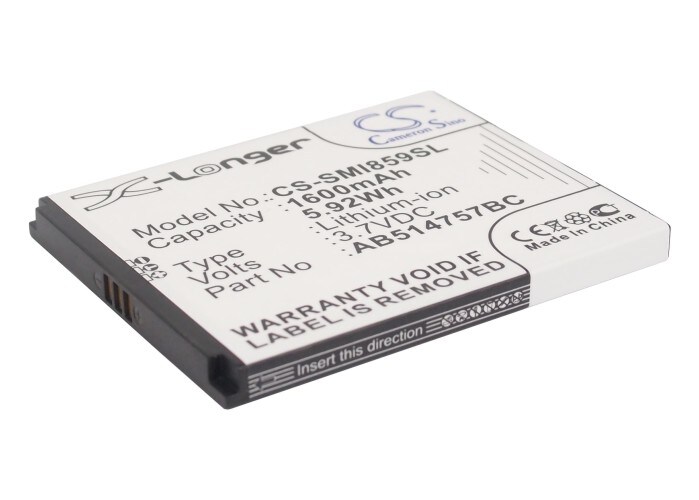 Battery for älypuhelin, Matkapuhelin for Samsung SCH-i859, SGH-I728A, SGH-I728A, SGH-I740