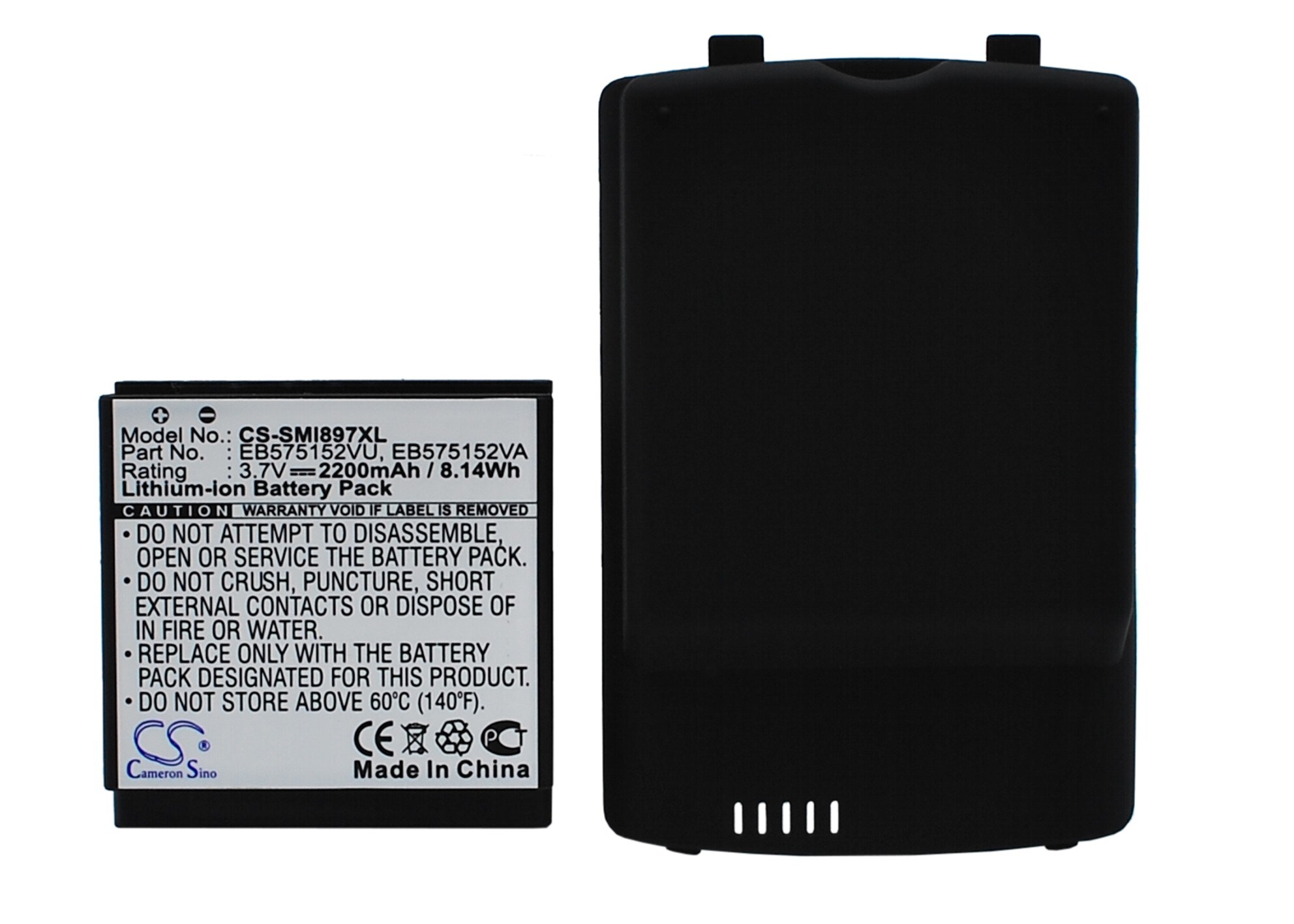 Battery for älypuhelin, Matkapuhelin for Samsung Captivate I897, SGH-i897
