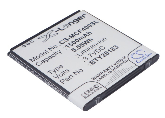 Akku älypuhelin, Matkapuhelin for Mobistel Cynus F4, MT-7521w, MT-7521B