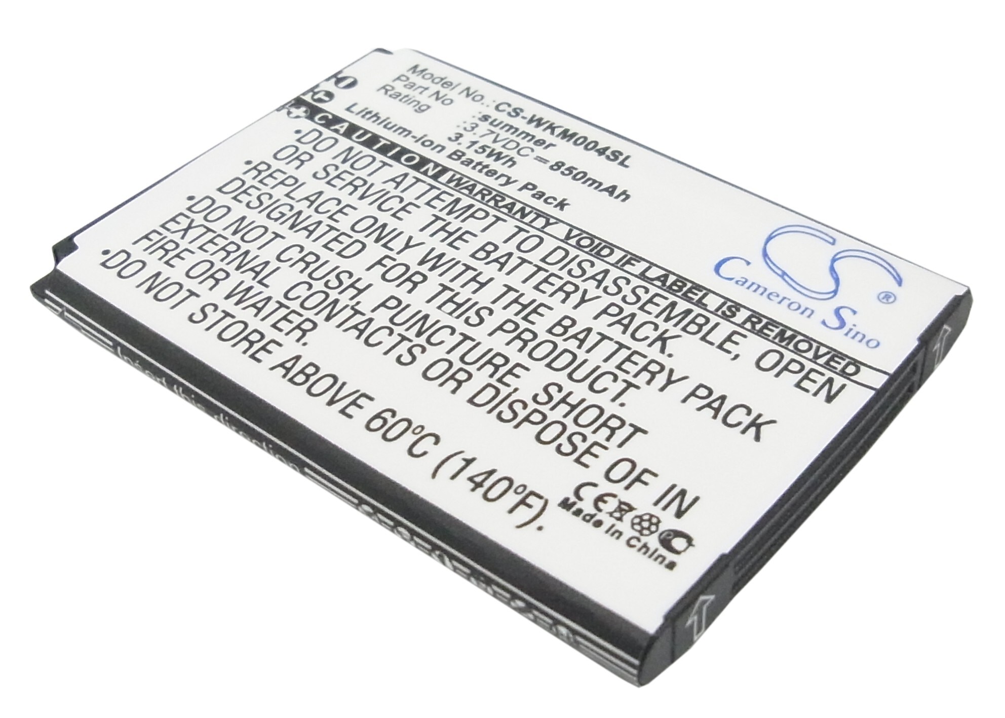 Akku älypuhelin, Matkapuhelin Wiko SUMMER, Saippua