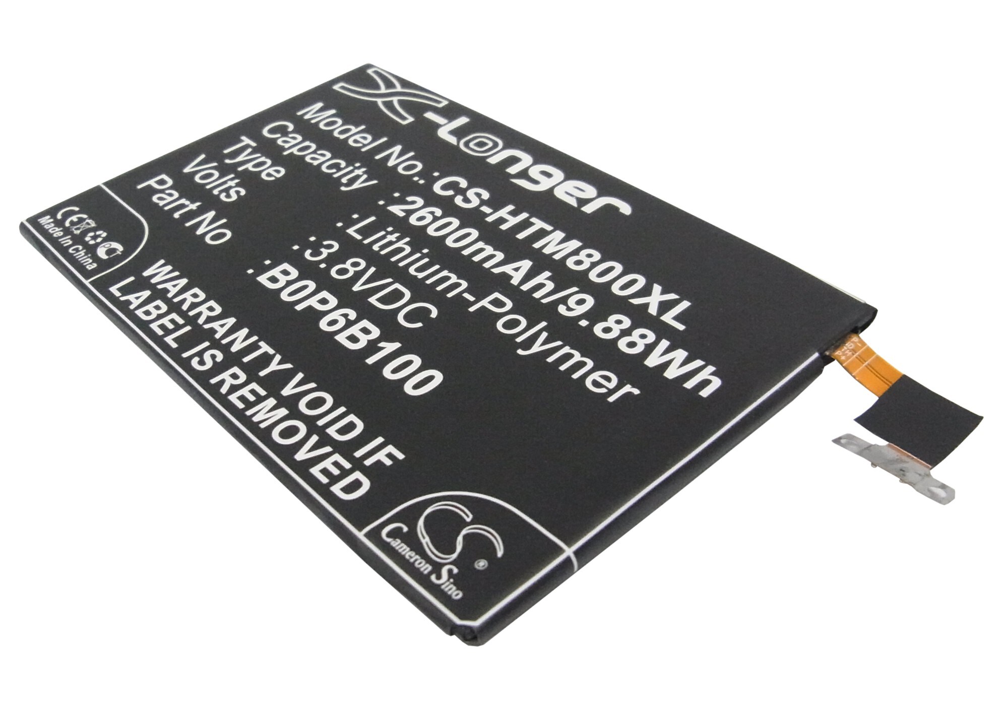 Akku älypuhelin, Matkapuhelin HTC M8, M8x, One Max jne. varten.